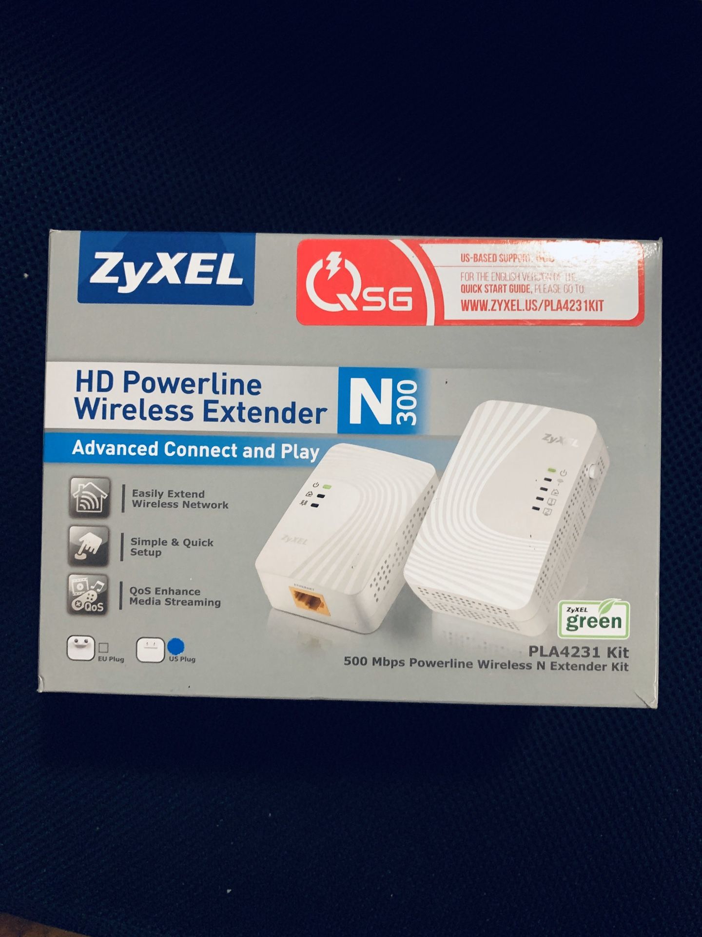 ZyXEL WiFi Powerline Wireless N Extender