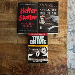 True Crime Book Lot