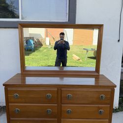 MCM 6 Drawer Dresser Jamestown Furniture 1950s 
