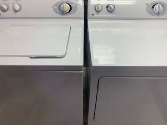 G E washer and electric dryer
