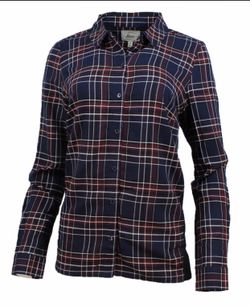 G.H. BASS & CO. Women’s woven Plaid Shirt