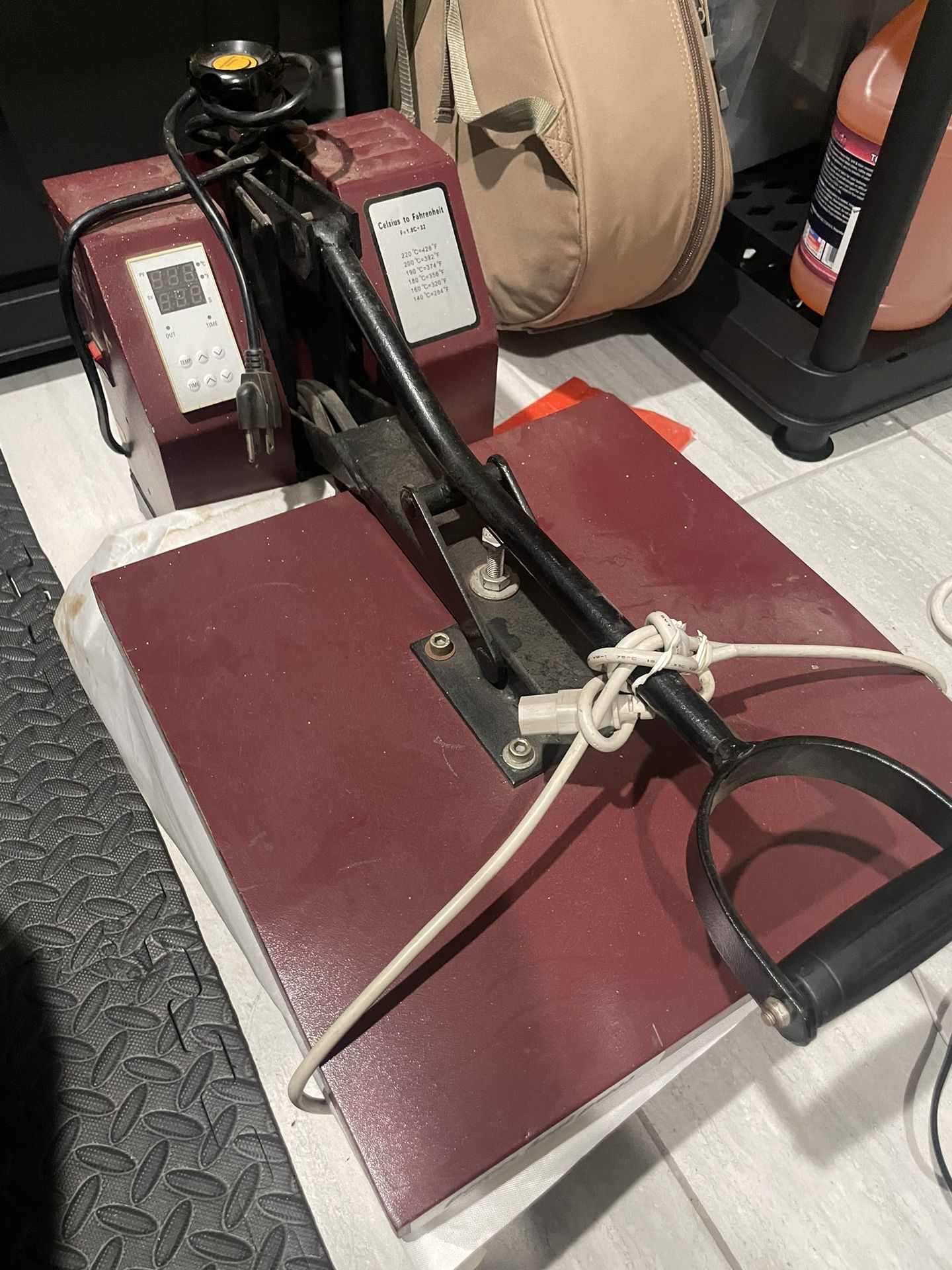 Power Heat Press Machine