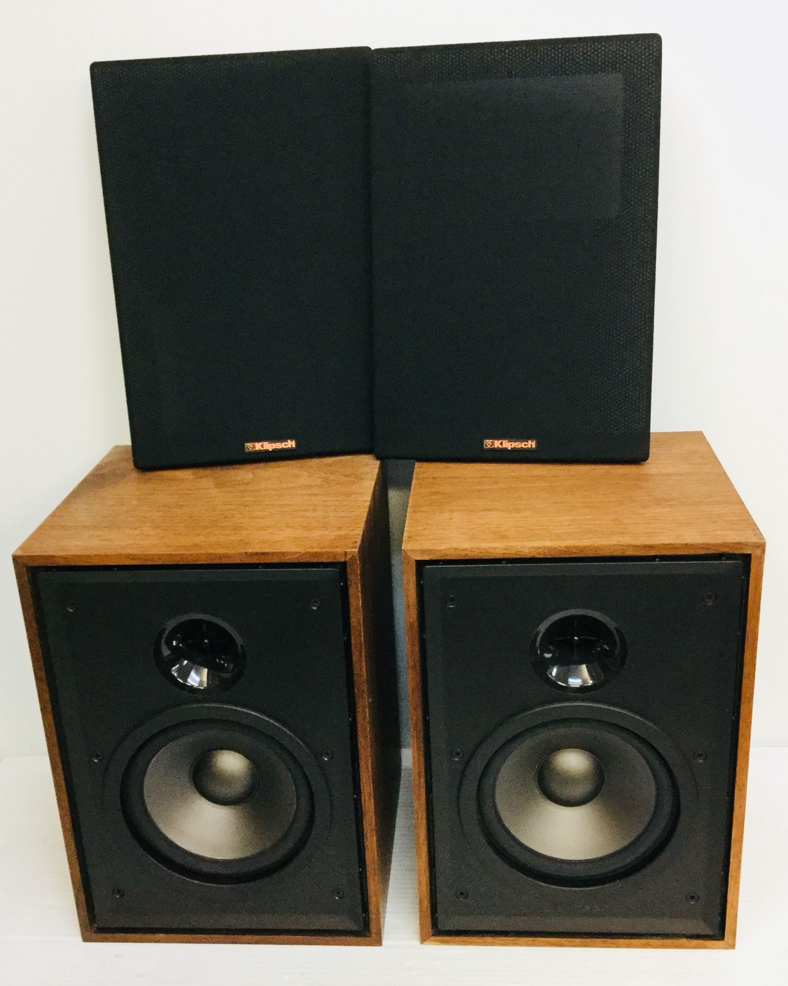 Vintage klipsch kg 1 2 classic speakers bookshelf for sale in boca