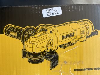 Dewalt 4 1/2 Angle Grinder