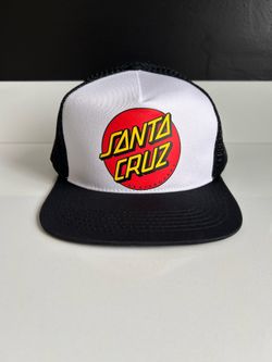 Santa Cruz Classic Dot Skateboard Snapback Trucker Hat