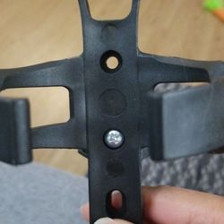 Water bottle holder for exercise bike, eliptical etc