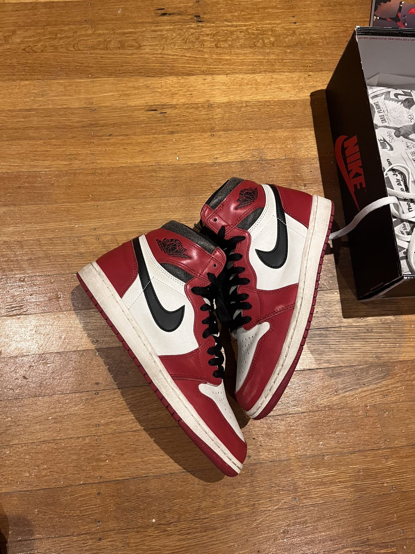 Jordan 1 Lost And Found Size 9.5