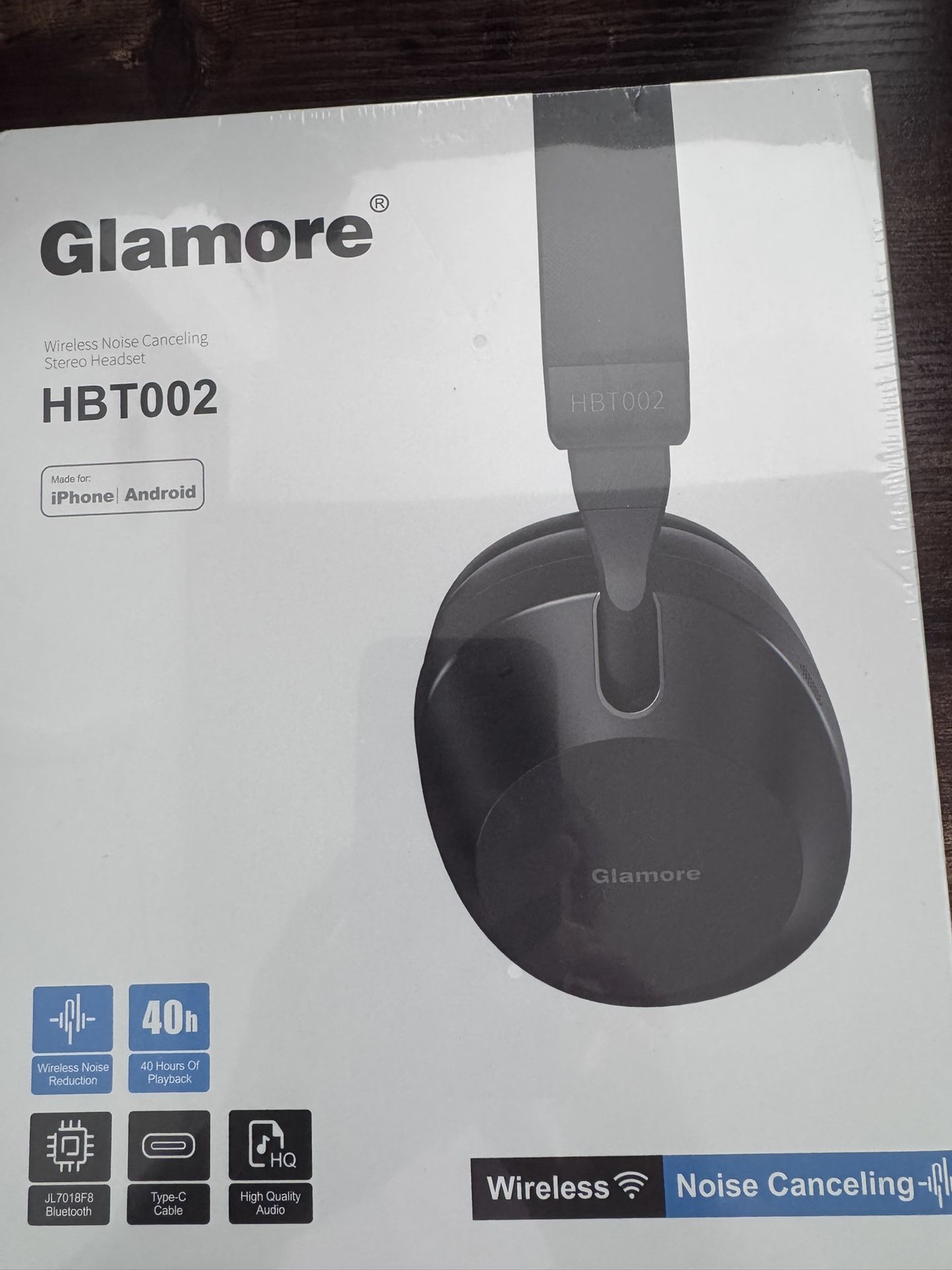 wireless noise canceling stereo headset