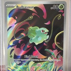 New Bulbasaur holo