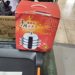 Stainless Steel Steamer Pot Four-layer Extra Thick Soup Cooking Pot for Steaming Design for Space-saving Convenience