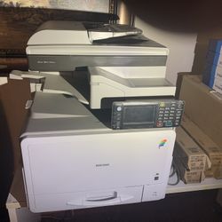 Ricoh Multi-Function Color Laser Printer/Scanner/Copier plus Supplies and Paper