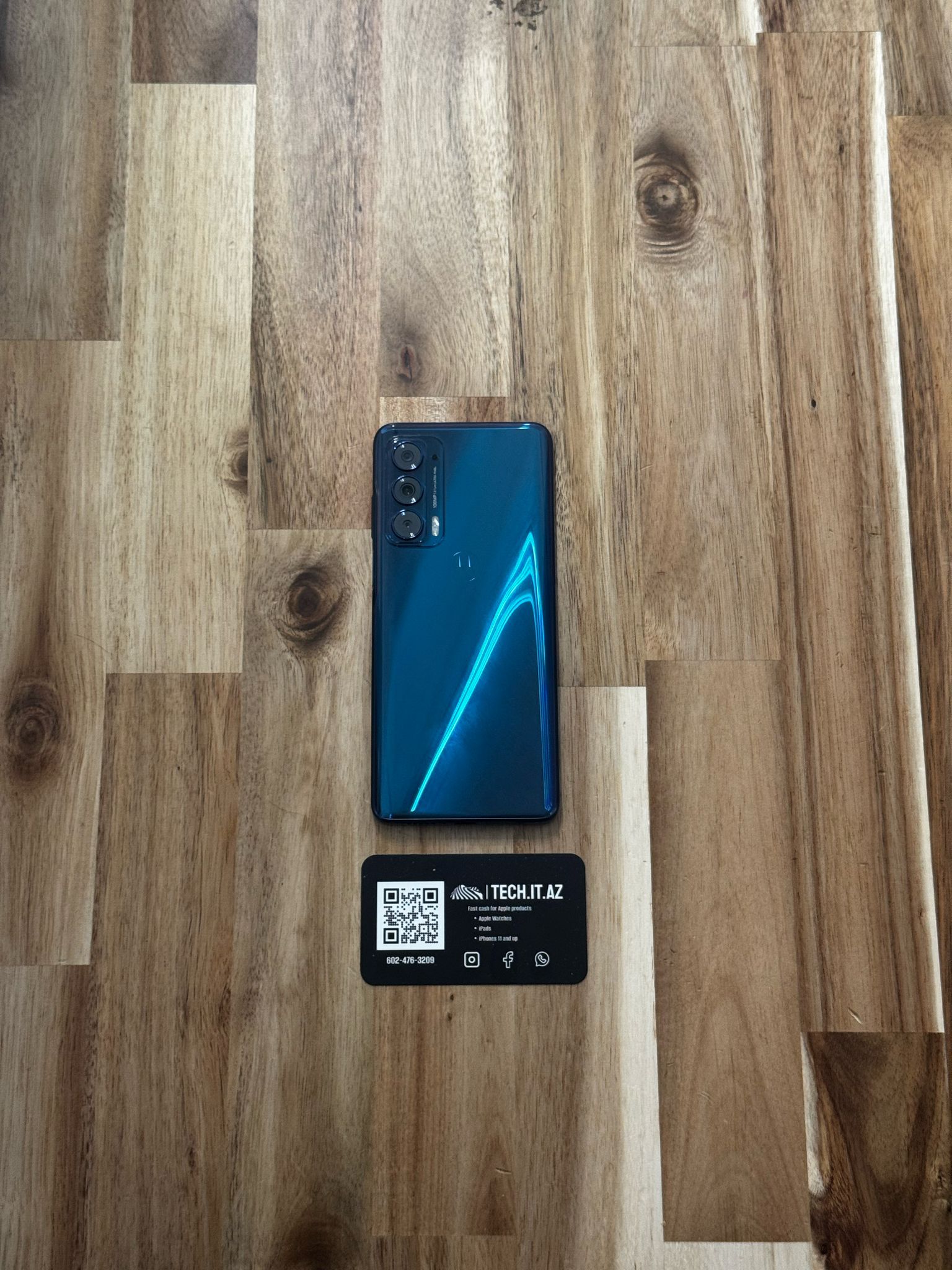 📱 Motorola Edge 5G UW (2021) | 256GB | Blue | Unlocked (Any Carrier)