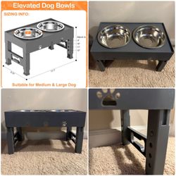 Elevated Dog Bowls $15
