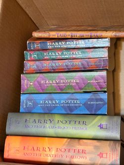 Complete Harry Potter Hardcover Book and Paper Back Collection + The Tales of Beedle the Bard