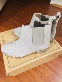 Asos wide Chelsea booties