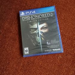 Unopened PS4 Dishonored2 Limited Edition