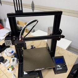 CReality Ender 3 - Upgraded Hot End And Build Plate