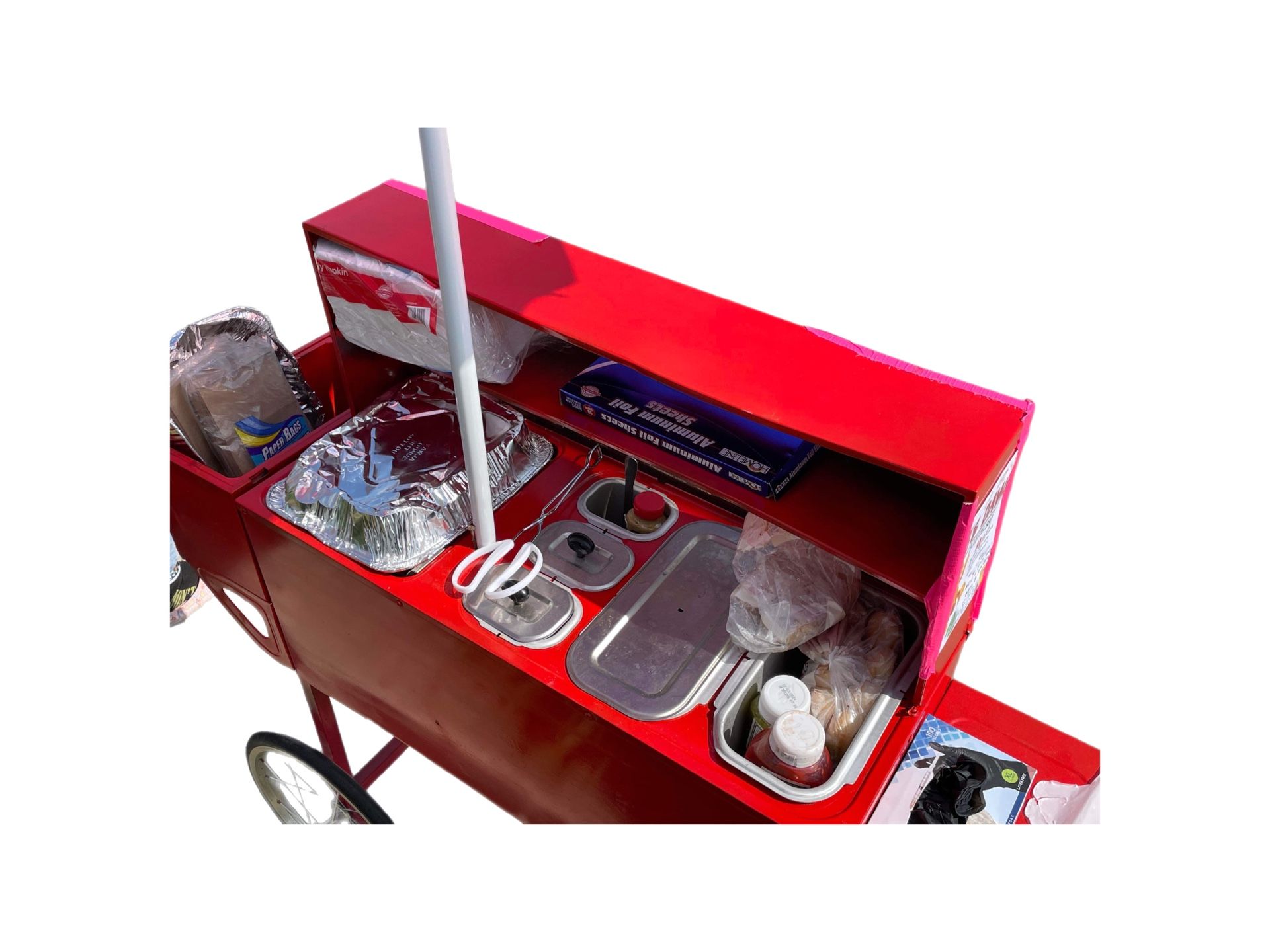 Hot Dog Cart/steamers