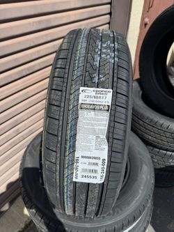 225/65R17 Cooper Endeavor Plus 102H 65,000 Mile Warranty brand new 4 Tires Free Mount installed 17”