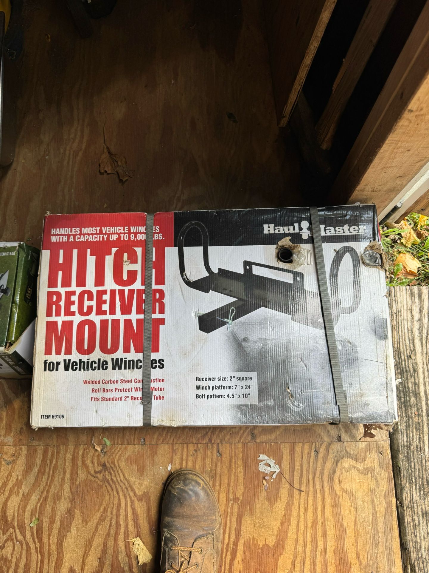 hitch receiver mount never used
