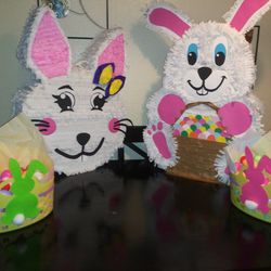 Easter Eggs And Piñata