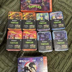 Magic the gathering x TMNT bundle 10 pieces