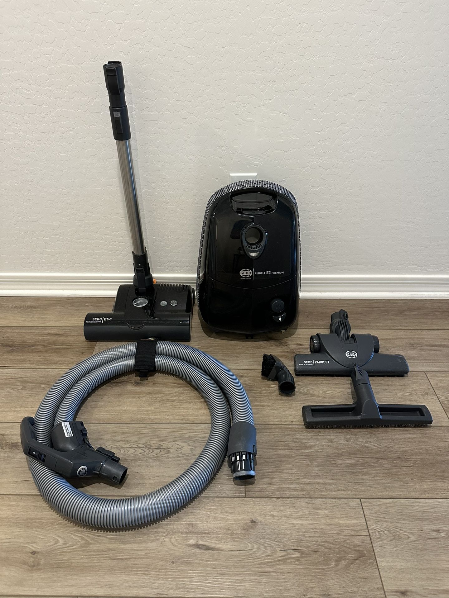 SEBO Airbelt E3 Premium Onyx