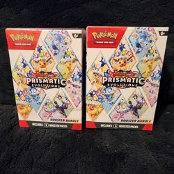 Prismatic Evolutions Pokémon Tcg Booster Bundle