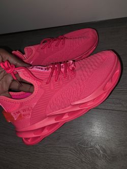 Hot pink sneakers- Womens 10