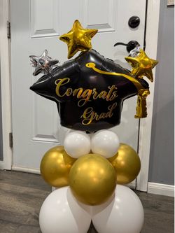 Graduation balloons