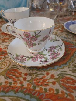 Springtime Teacup & Saucer