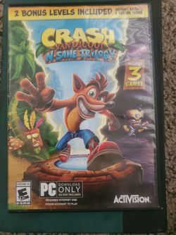 Crash bandicoot. Pc, download only.