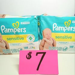 Pampers Sensitive Wipes 