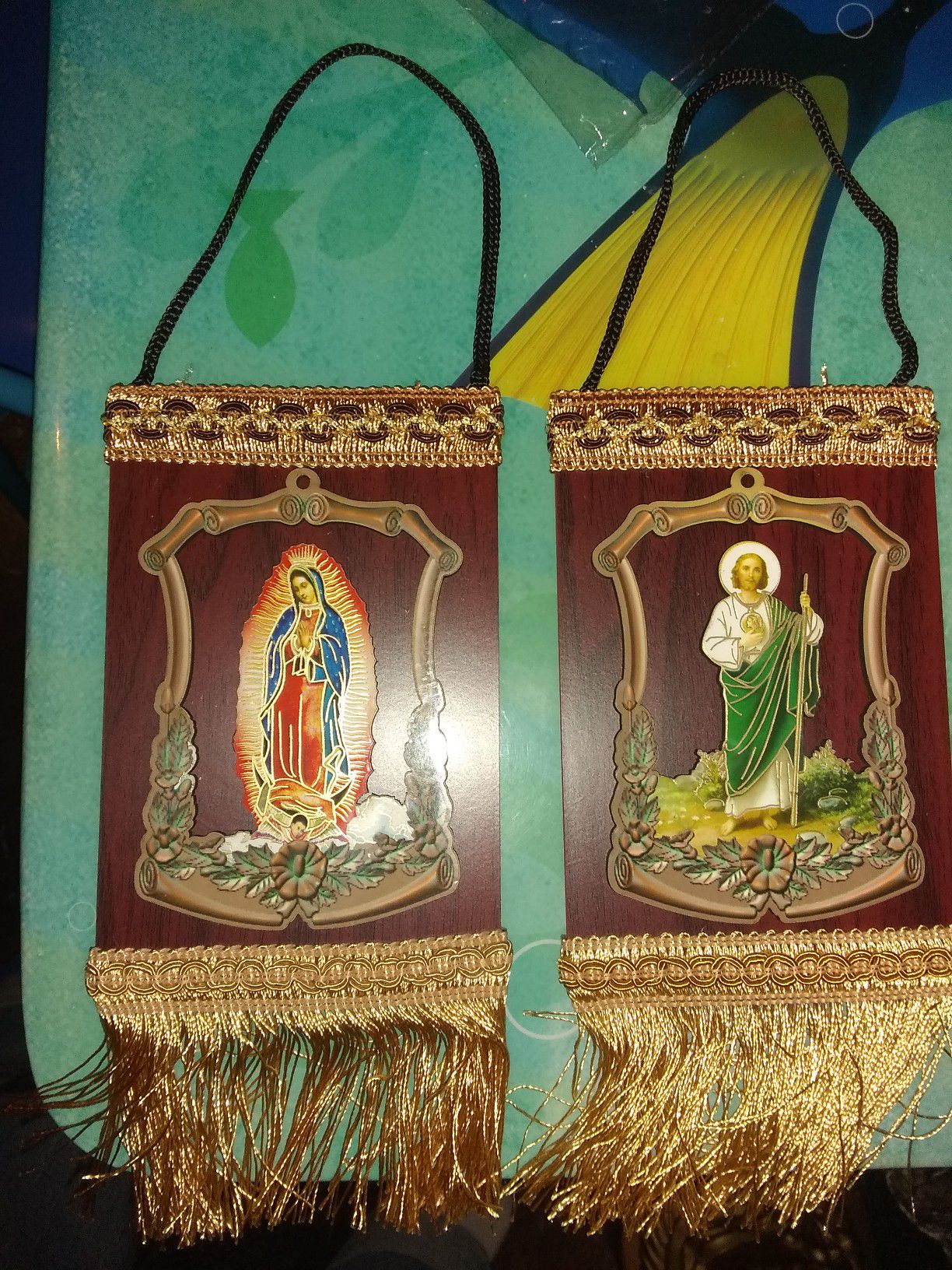Virgen de Guadalupe and San Judas