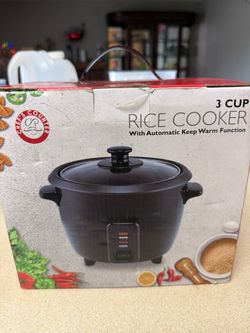 Chef's Counter 3 Cup Rice Cooker
