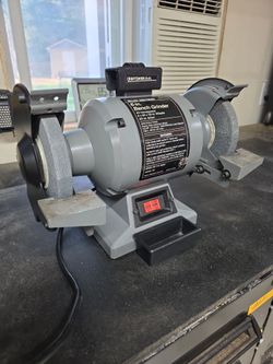 6" Craftsman bench grinder, like new