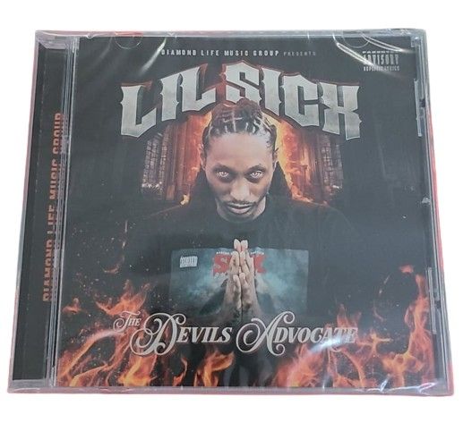 New Lil Sicx The Devil's Advocate CD Cali Norcal Horrorcore Rap Brotha Lynch 

