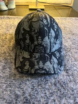 Disney Parks Villains Adjustable Baseball Cap NWT
