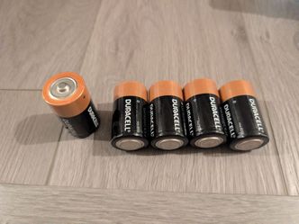 Duracell D Batteries Free!