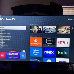 65” Roku TV with LED Lighting