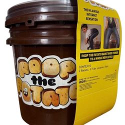 BRAND NEW IN PACKAGE Poop The Potato Party Bucket Game, Makes A Fun Gift For All Parties,Birthdays,Weddings 
