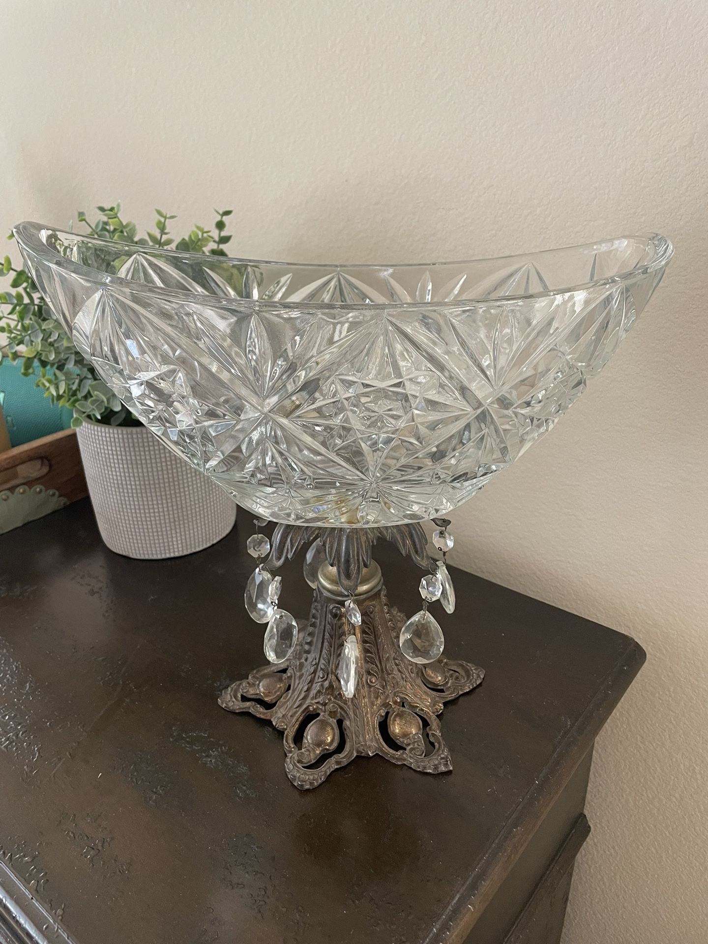 Vintage Lead Crystal Vase