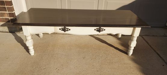 Vintage Wooden Cocktail Coffee Table
