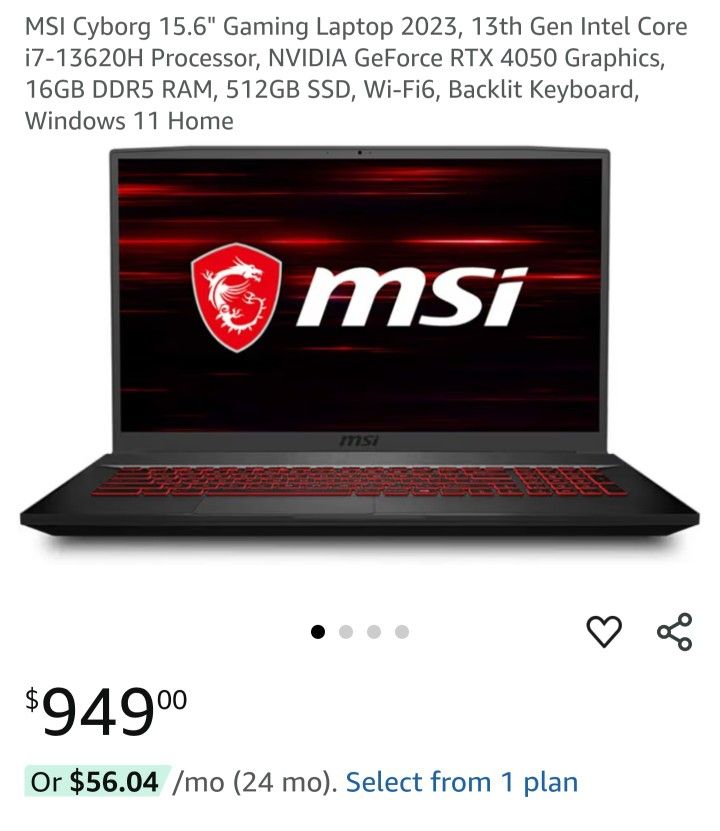 MSI Gaming Laptop