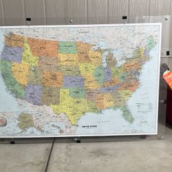 U S. Map. 50 States