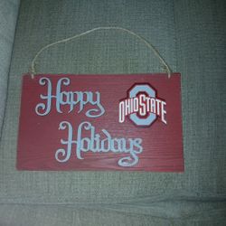 OSU Hanging Holiday Decor