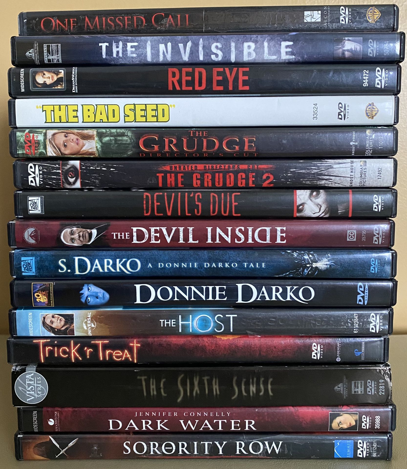 50 Horror DVD’s Bundle