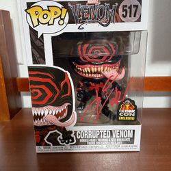 Funko pop Corrupted venom Signed