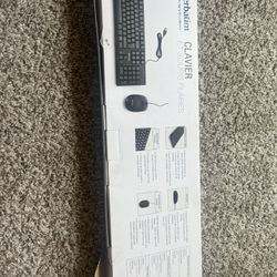 Keyboard with mouse 