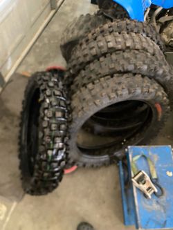 Dirt bike tires
